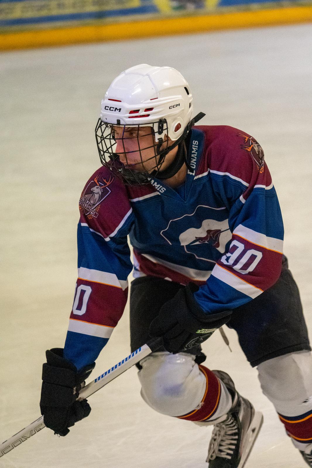 Barney Evans - Playing Ice Hockey